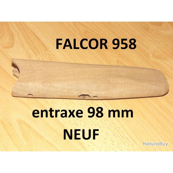 devant bois NEUF fusil FALCOR 958 à vernir entraxe 98mm MANUFRANCE - VENDU PAR JEPERCUTE (S25B6)