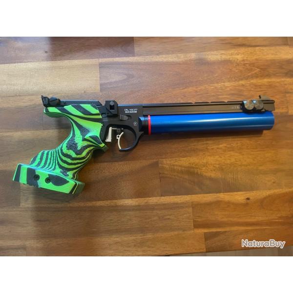 Crosse Droitier ou Gaucher Bicolore Polymre pour pistolet STEYR LP10/LP50