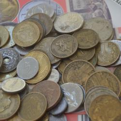 Lot de 60 pièces différentes France