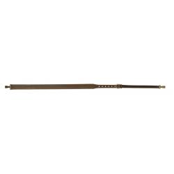 Bretelle fusil en croûte de cuir, mousquetons - Country Sellerie