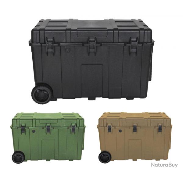 Malle de transport professionnelle tanche Noir