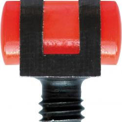 Point de mire court Pro Hunt Rouge 2.6M