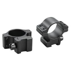 Colliers pour lunette Tasco 25,4 mm - Medium - Rail 11 mm