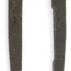 Guidon pour fusil rouge, vert ou blanc Rouge plein - Diam. 3 mm - M 3,5 - L 7 mm