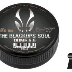 Plombs The Black Ops Soul DOME Cal 5.5 5,5 mm