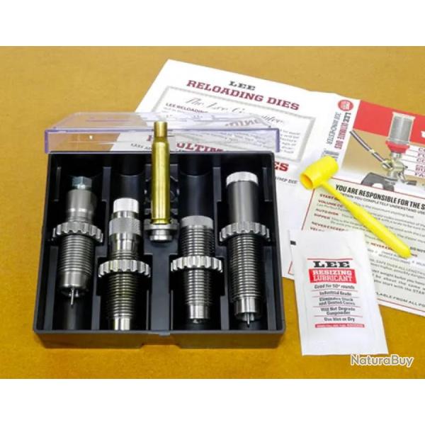 jeux de 4 outils Ultimate Die Set pour calibres d'armes d'paule 7 RM 7MM Rem Mag #90679