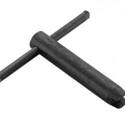 Clé à cheminée longue pour carabines avec porte cheminée
