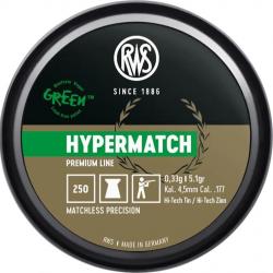 Plombs Rws Hypermatch 4,5mm