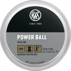 Plombs Rws Power Ball 4,5mm