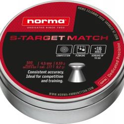Plombs Norma S-TARGET MATCH 4,5mm