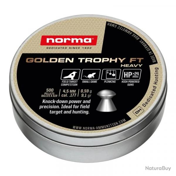 Plombs Norma GOLDEN TROPHY FT HEAVY 5,5mm