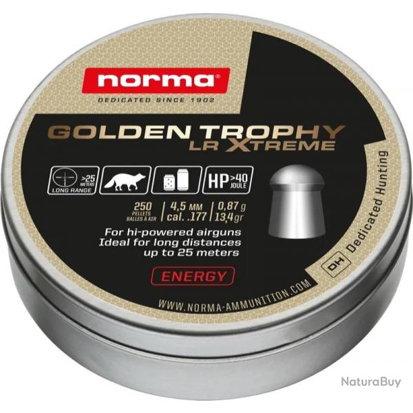 Plombs Norma GOLDEN TROPHY LR XTREME 4,5mm