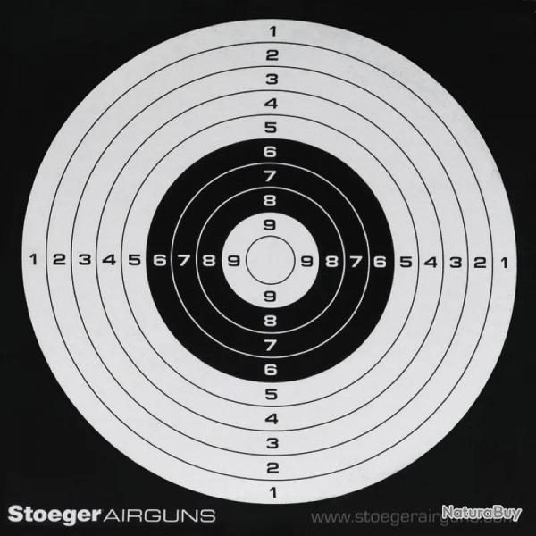 Cibles 14x14 cm Stoeger Airguns