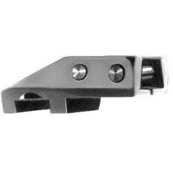Partie supérieure de pied arrière EAW - Rail - Coude 17 mm - BH 5 mm