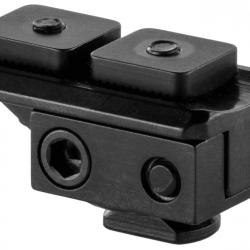 Pied avant pivotant pour embase Mak Rail Convex BH 12 mm - Coude 34