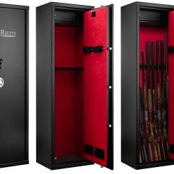 Coffre fort Rietti 10 armes à clefs - Parois 3 mm 8+2 armes à clefs