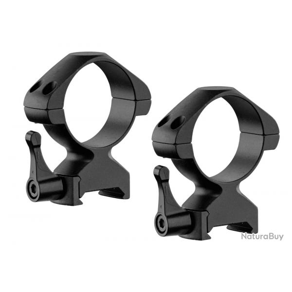 Colliers pour lunette de tir  levier - Diam. 34 mm - Rail Weaver BH 16.5