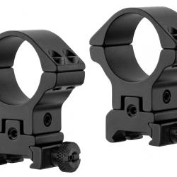 Colliers Sports Match pentés ajustable diam. 30 mm - rail 21mm - haut - 0 à 50 MoA