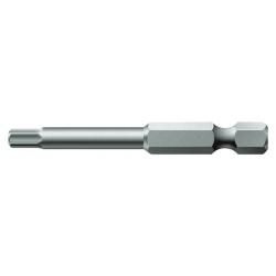 Embout 6 pans creux L50 T 2,5
