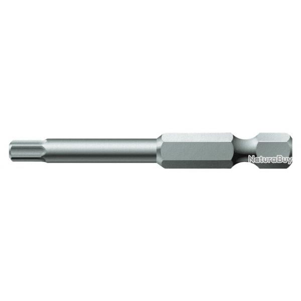 Embout 6 pans creux L50 T 2,5