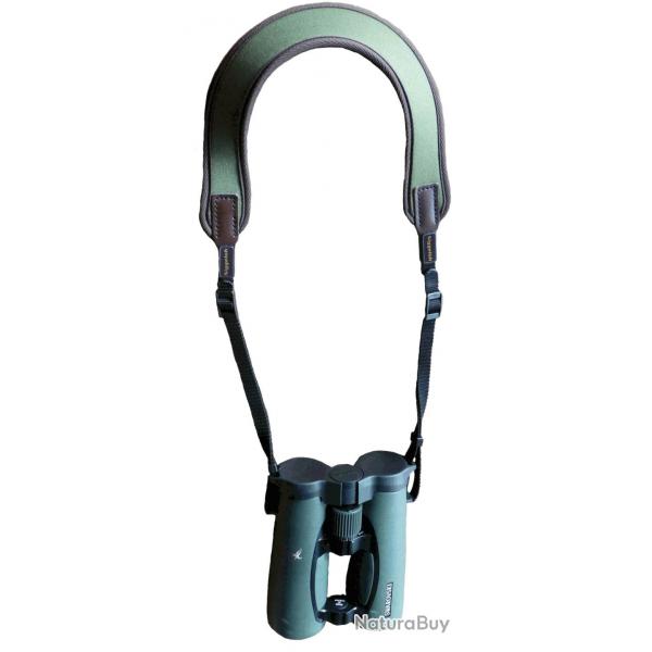 Sangle pour jumelles en noprne Niggeloh Noir