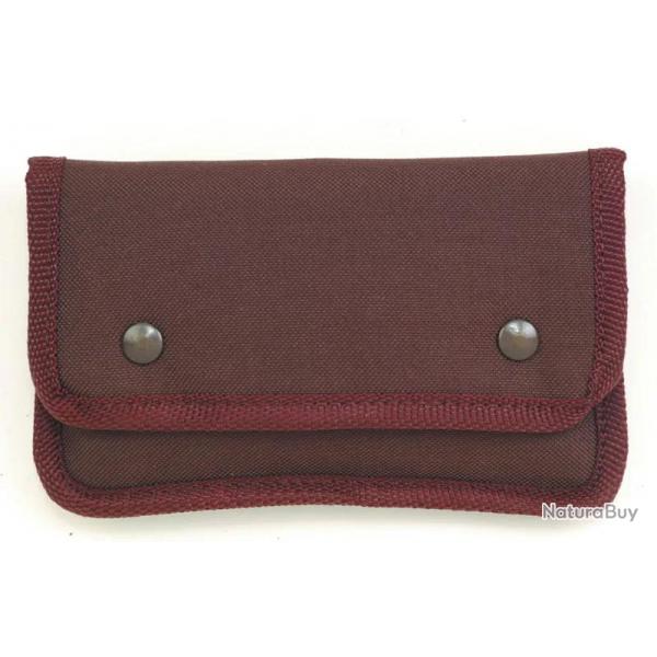 Pochette pour 10 Balles Winchester cuir vieilli Colombi