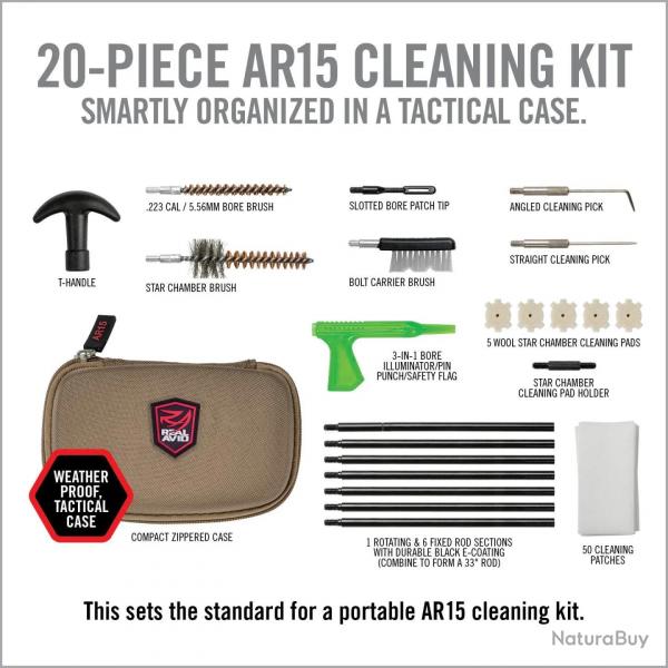 Trousse De Nettoyage Gun Boss Kit AR5 Real Avid
