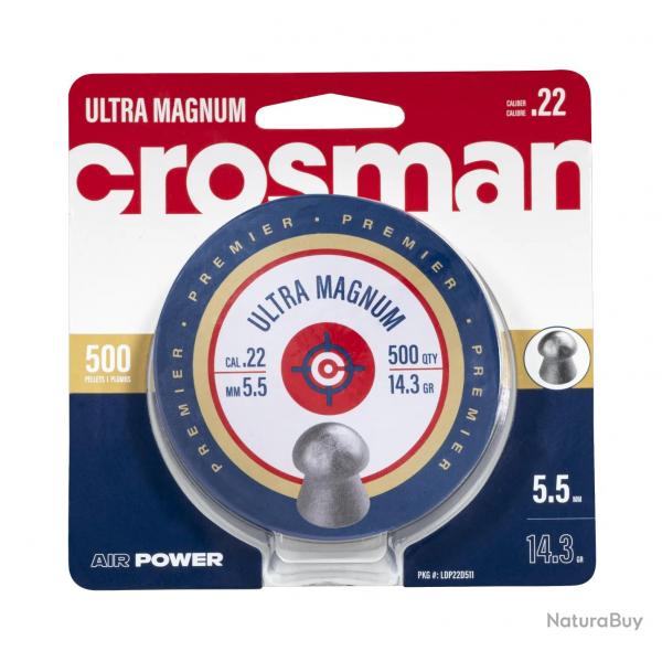 Plombs Crosman Premier Domed - Cal. 4,5 mm