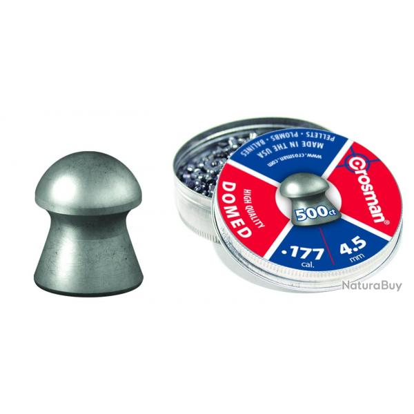 Plombs Crosman Domed - Cal. 4,5 mm x500