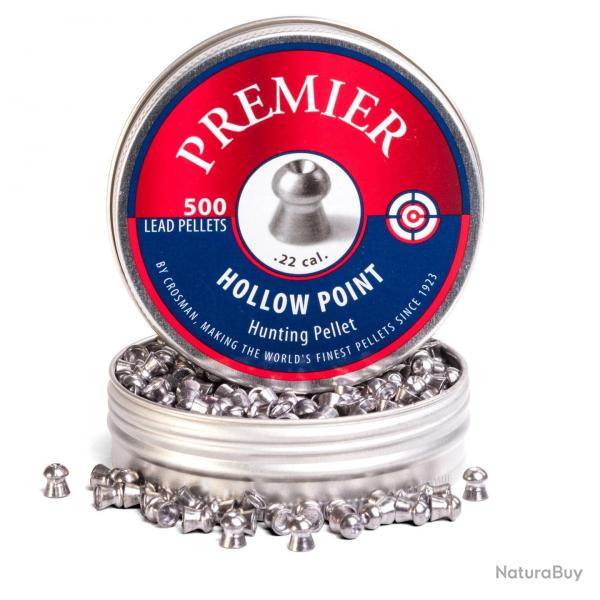 Plombs Crosman Premier Hollow Point - Cal. 5,5 mm x500