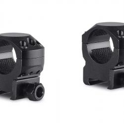 Colliers pour lunette Hawke Tactical 25,4 mm - Medium - Weaver