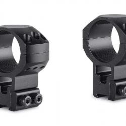 Colliers pour lunette Hawke Tactical 30 mm - Extra-haut - Rail de 9-11 mm