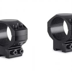 Colliers pour lunette Hawke Tactical 30 mm - Medium - Rail de 9-11 mm