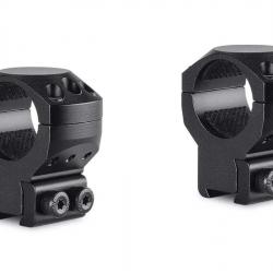 Colliers pour lunette Hawke Tactical 25,4 mm - Haut - Rail de 9-11 mm