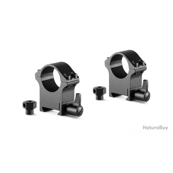 Colliers pour lunette Hawke Professional 25,4 mm - Haut - Weaver