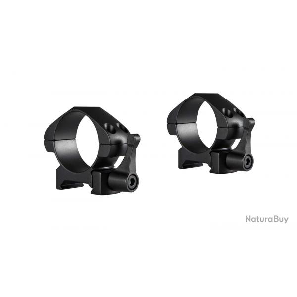 Colliers pour lunette Hawke Precision 30 mm - Bas - Weaver  levier