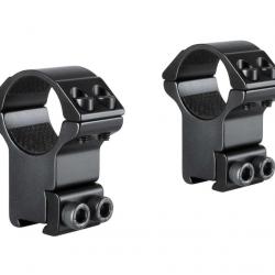 Colliers pour lunette Hawke Match 25,4 mm - Haut - Rail de 9-11 mm