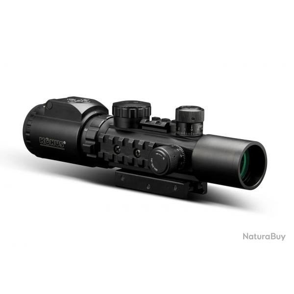 Lunette de tir Konus Pro AS-34 2-6x28 - Ret. Mil-Dot IL