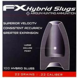 Slugs FX Hybrid 5.5 mm HP 22 grain (.217)