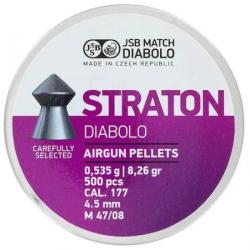 Plombs JSB Straton 4.5 mm 8.26 grain