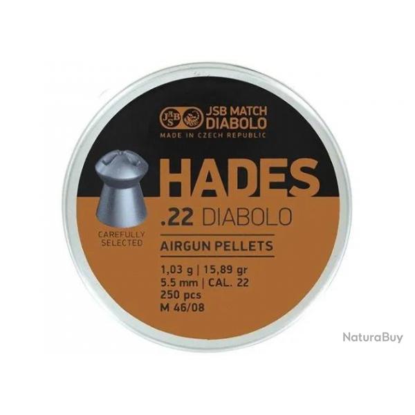 Plombs JSB Hades 5.5 mm 15.89 grain