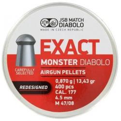 Plombs JSB Exact Monster Redesigned 4.52 mm 13.43 grain