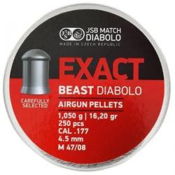 Plombs JSB Exact Jumbo Beast 4.52 mm 16.2 grain