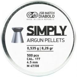 Plombs JSB Simply 4.5 mm 8.26 grain
