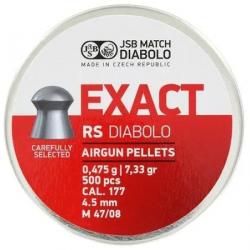 Plombs JSB Exact RS 4.52 mm 7.33 grain