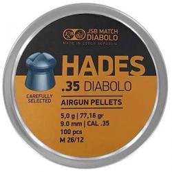 Plombs JSB Hades 9 mm 77.16 grain