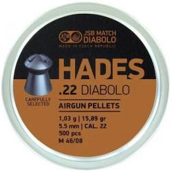 Plombs JSB Hades BigBox 5.5 mm 15.89 grain