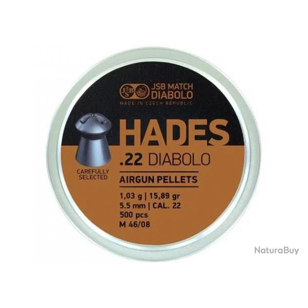 Plombs JSB Hades BigBox 5.5 mm 15.89 grain
