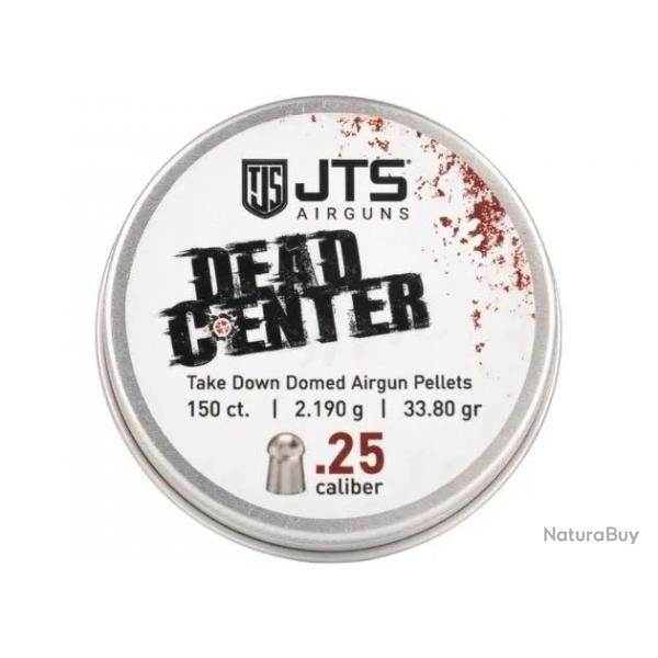 Plombs JTS Dead Center Precision 6.35 mm 33.80 grains