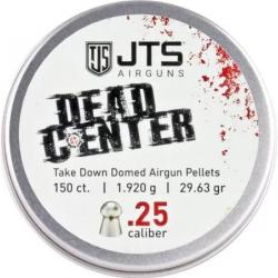 Plombs JTS Dead Center Precision Domed 6.35 mm 29.63 grains